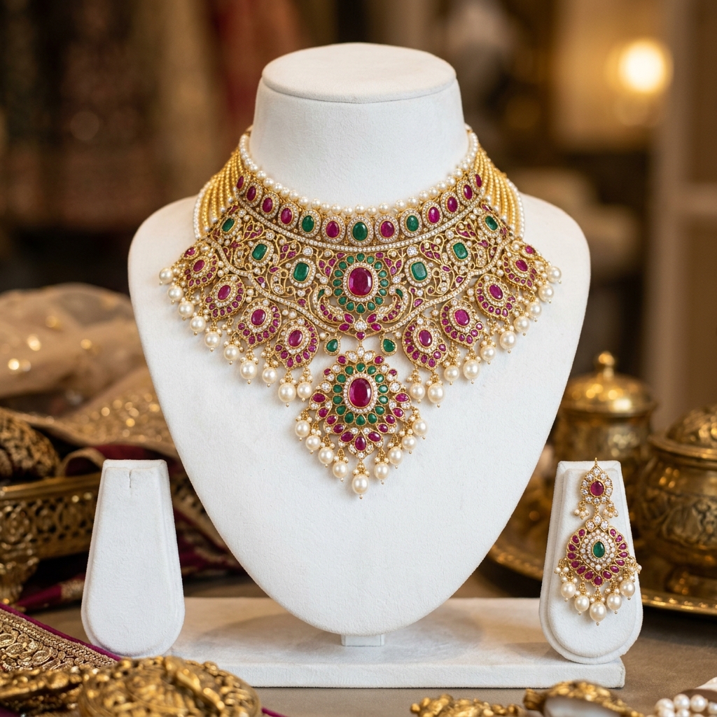 Royal Heritage Kundan Choker